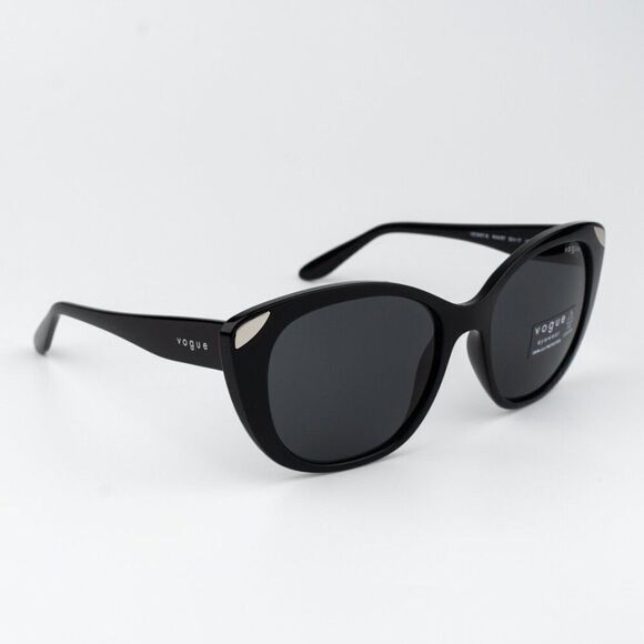 SALE! Vogue Women Sunglasses Black Dark Grey Cat Eye VO5457S W44/87 BRAND NEW main image 5